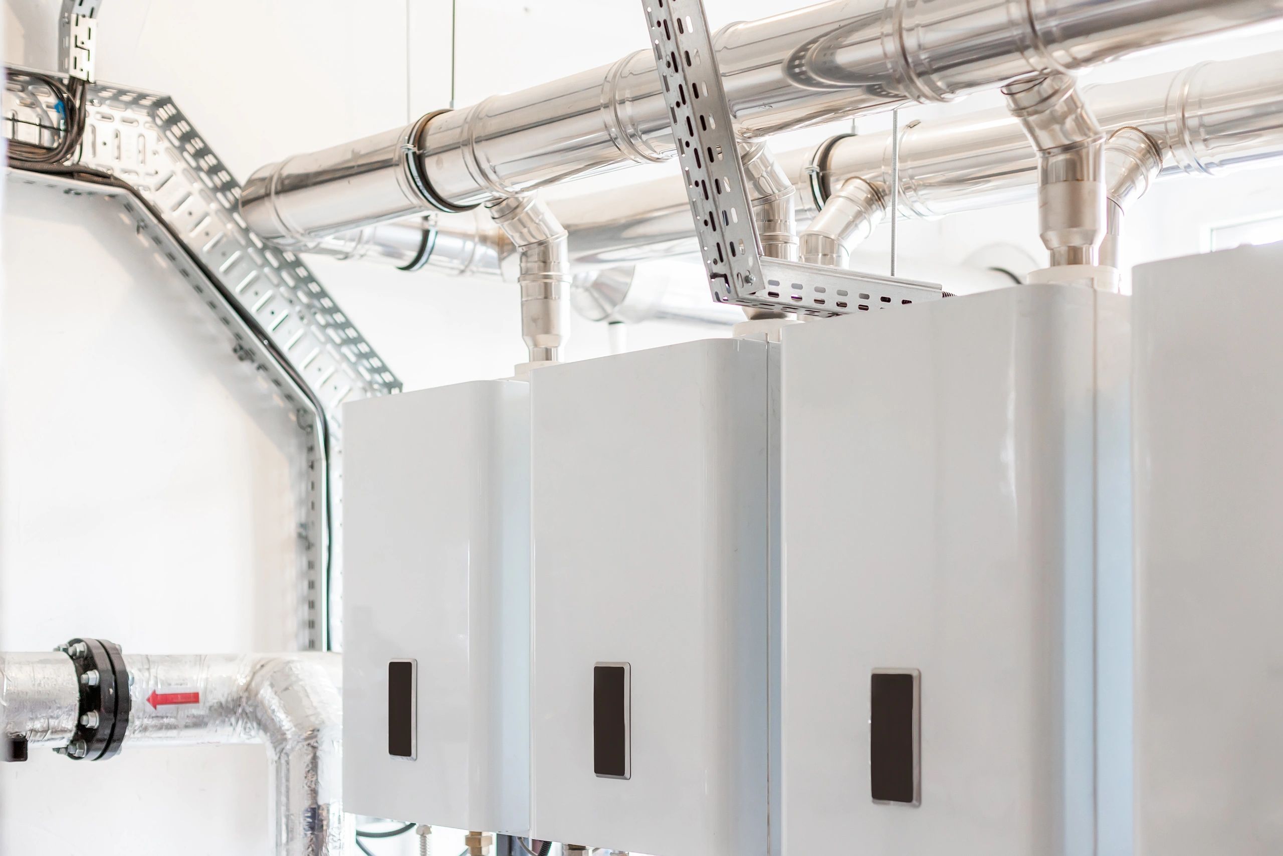 Industrial boiler installation and commissioning